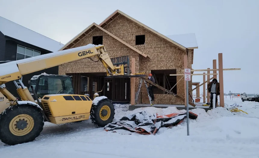 New construction by 406 Construction